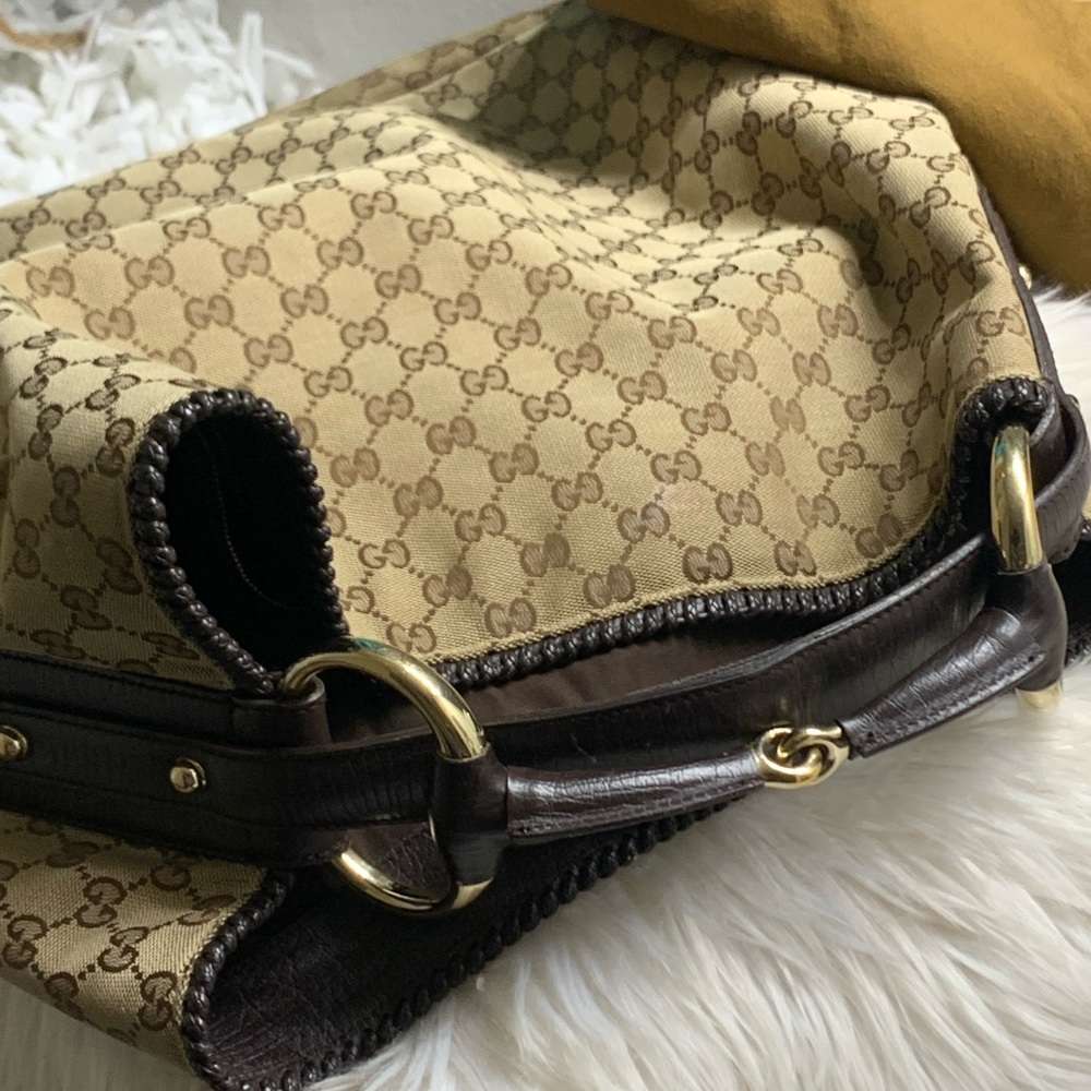 🎉HP🎉Gucci Horsebit Hobo Large ONLY part 2 - Picture 1 of 17